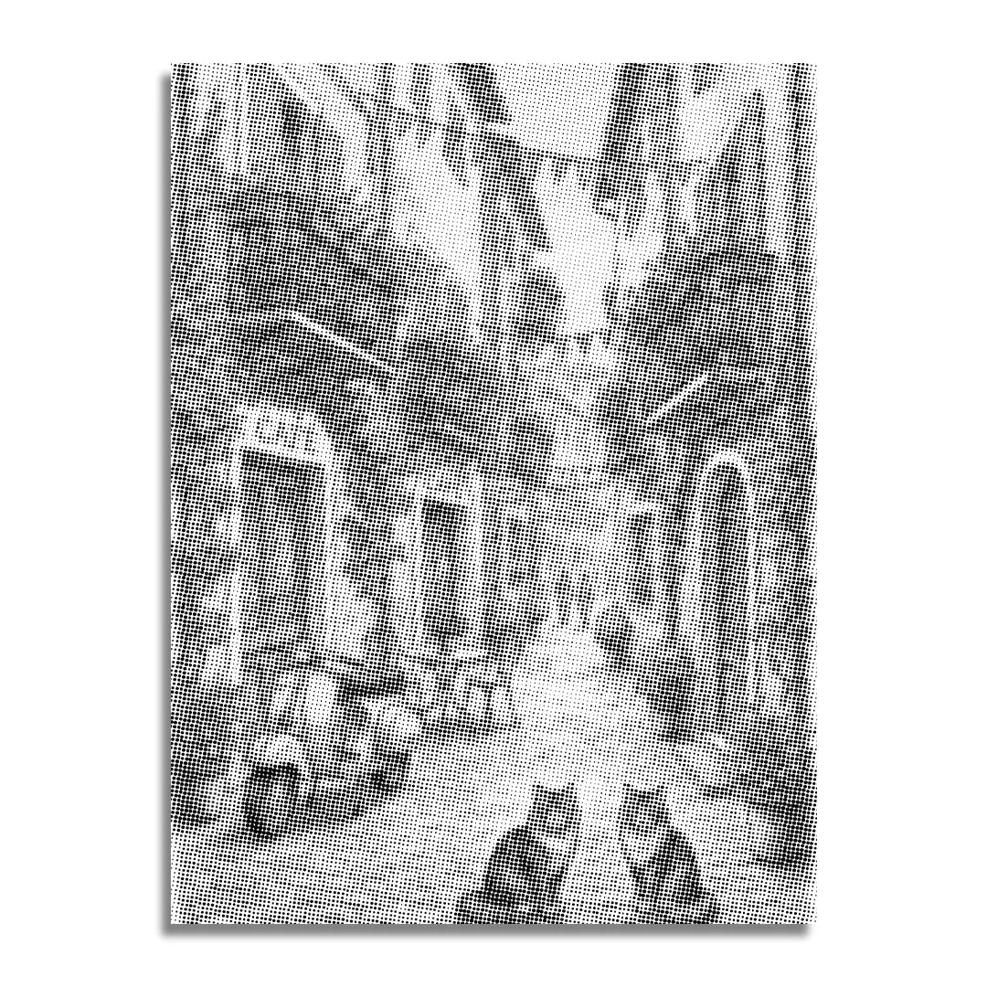 Charming Village Dot Painting