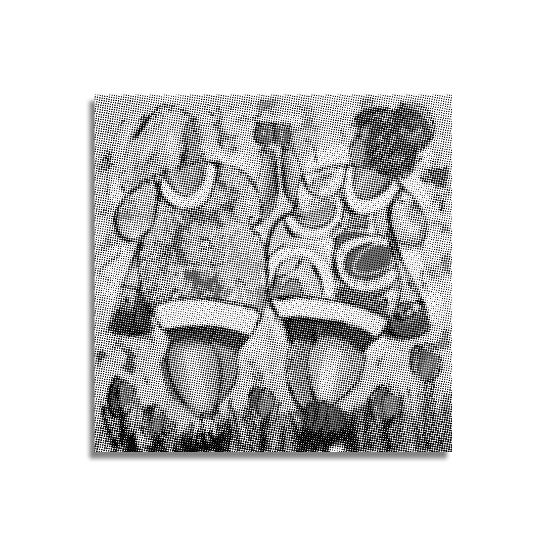 Vrolijke dames toast dot schilderij