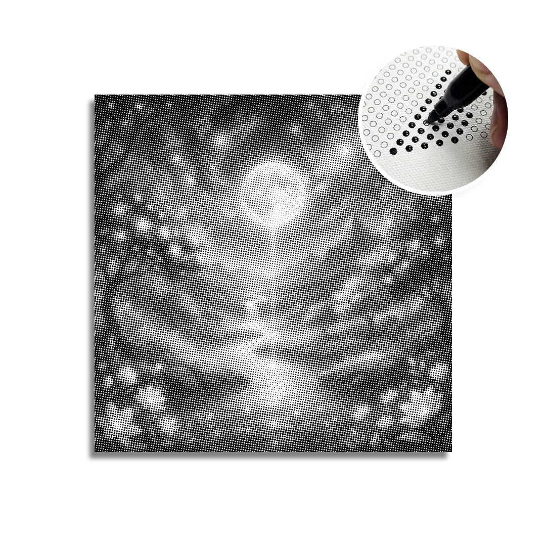 Traumlandschaft-Punktmalerei