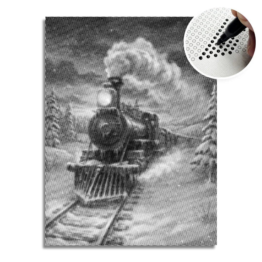 Polar Express Punktmalerei