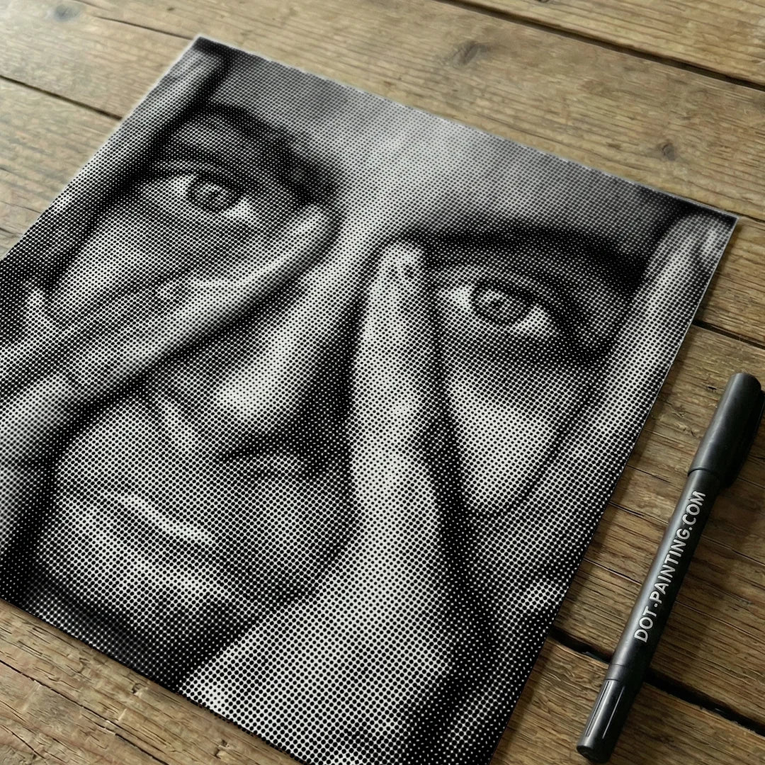 Play Hideaway Dot Painting