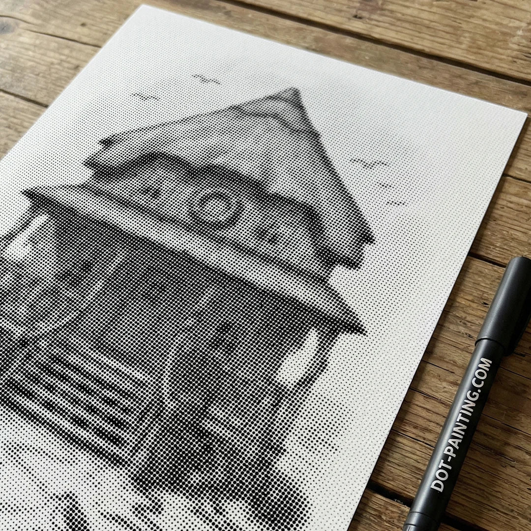 Strandhuisje Dot schilderij