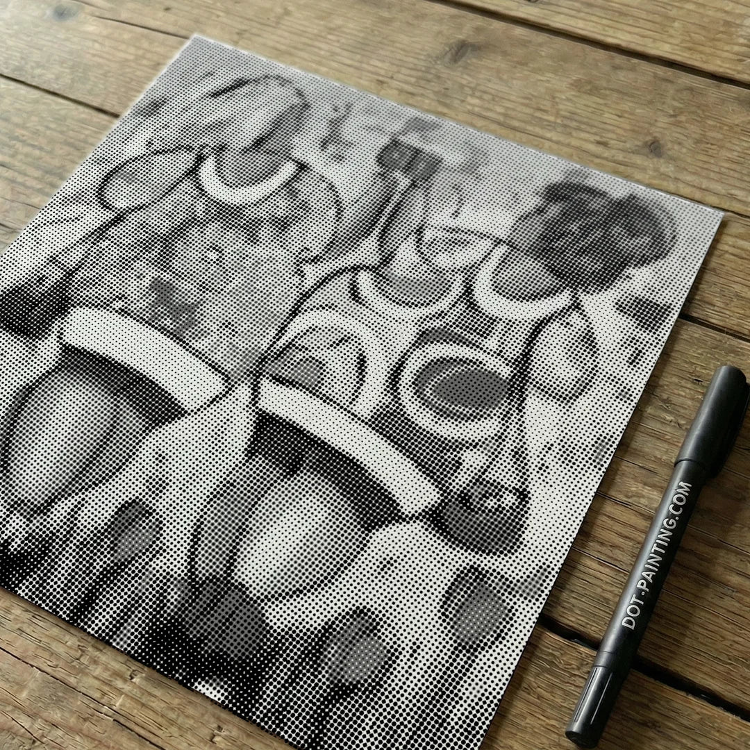 Vrolijke dames toast dot schilderij