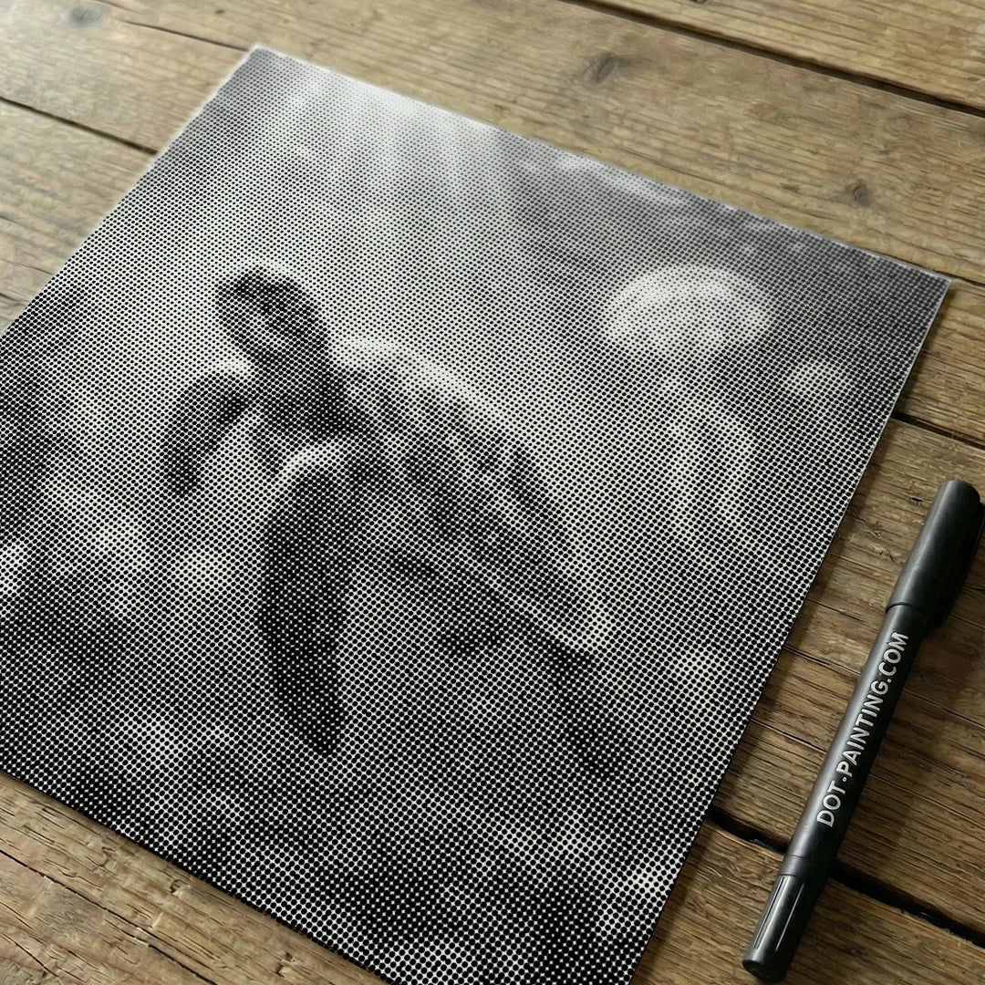 Mariene leven Dot schilderij