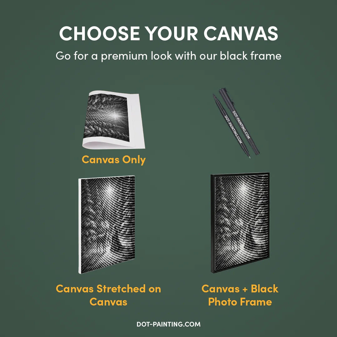 Mädchen mit Rentier-Punktmalerei