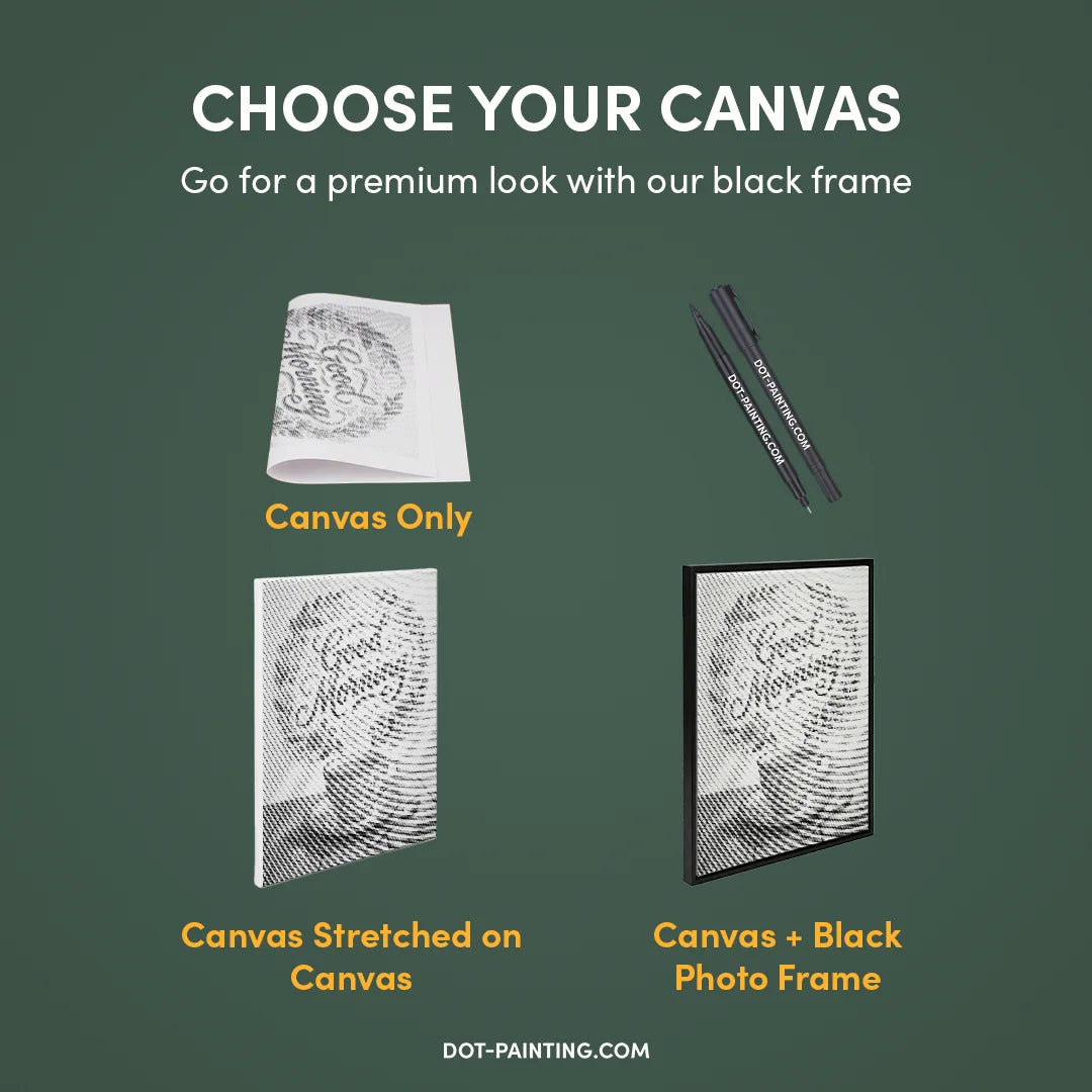 Guten Morgen Kaffee-Punkt-Malerei