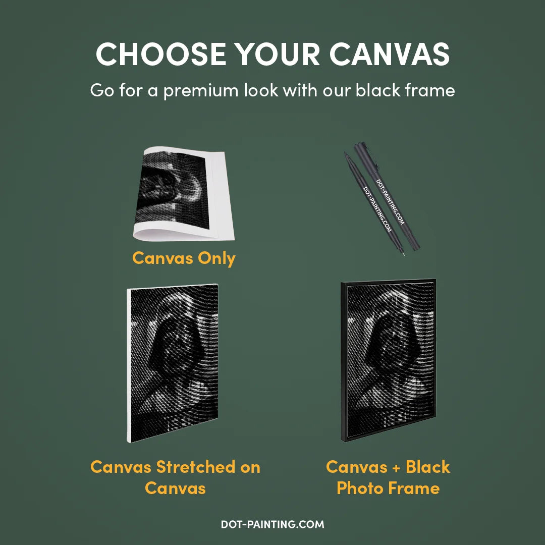 Darth Vader Dot-painting