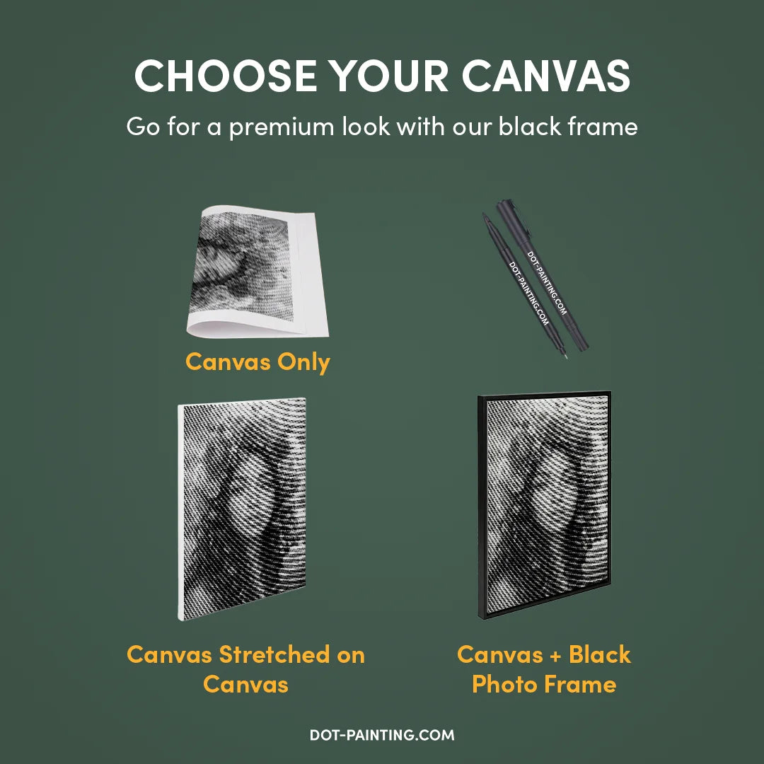 Frauen mit Blumen Punktmalerei