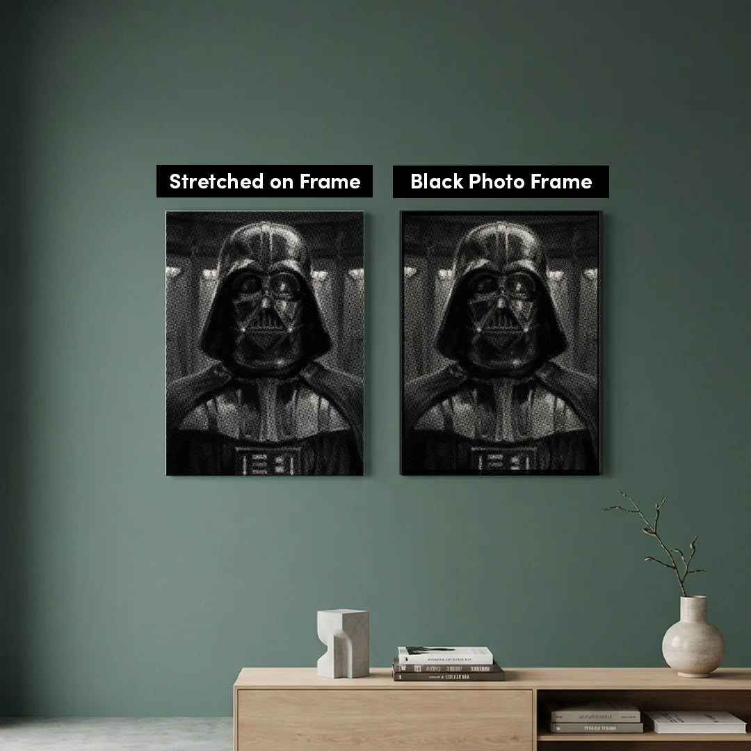 Darth Vader Dot-painting