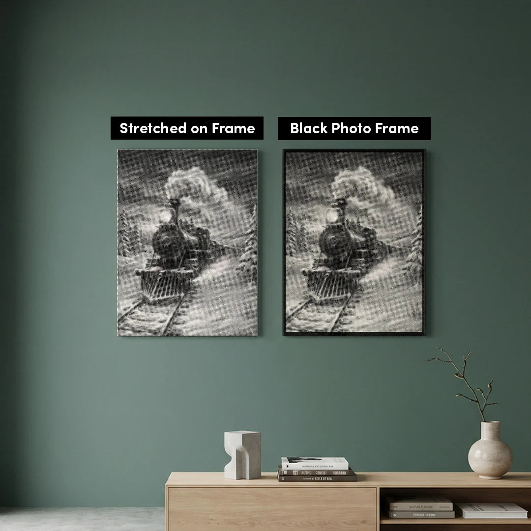 Polar Express Punktmalerei