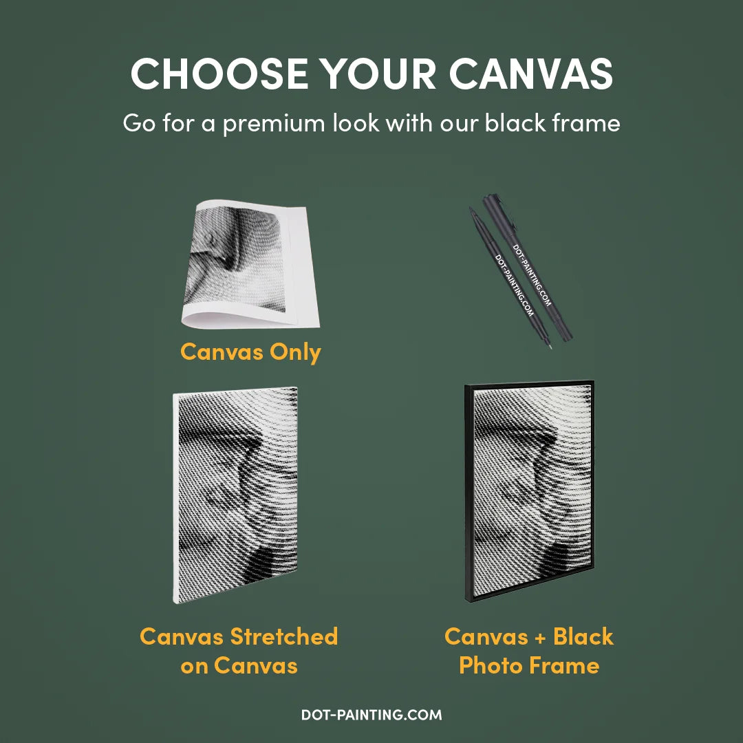 Eigenes Foto Dot Painting | Lade dein eigenes Bild hoch